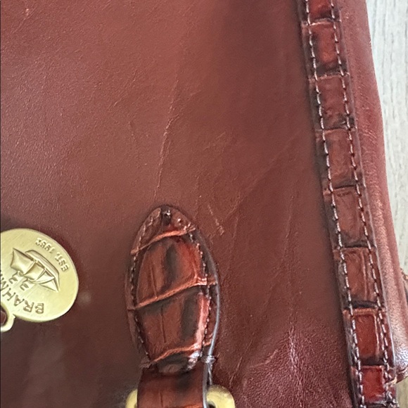Brahmin Rich Brown Satchel/crossbody - Picture 14 of 14